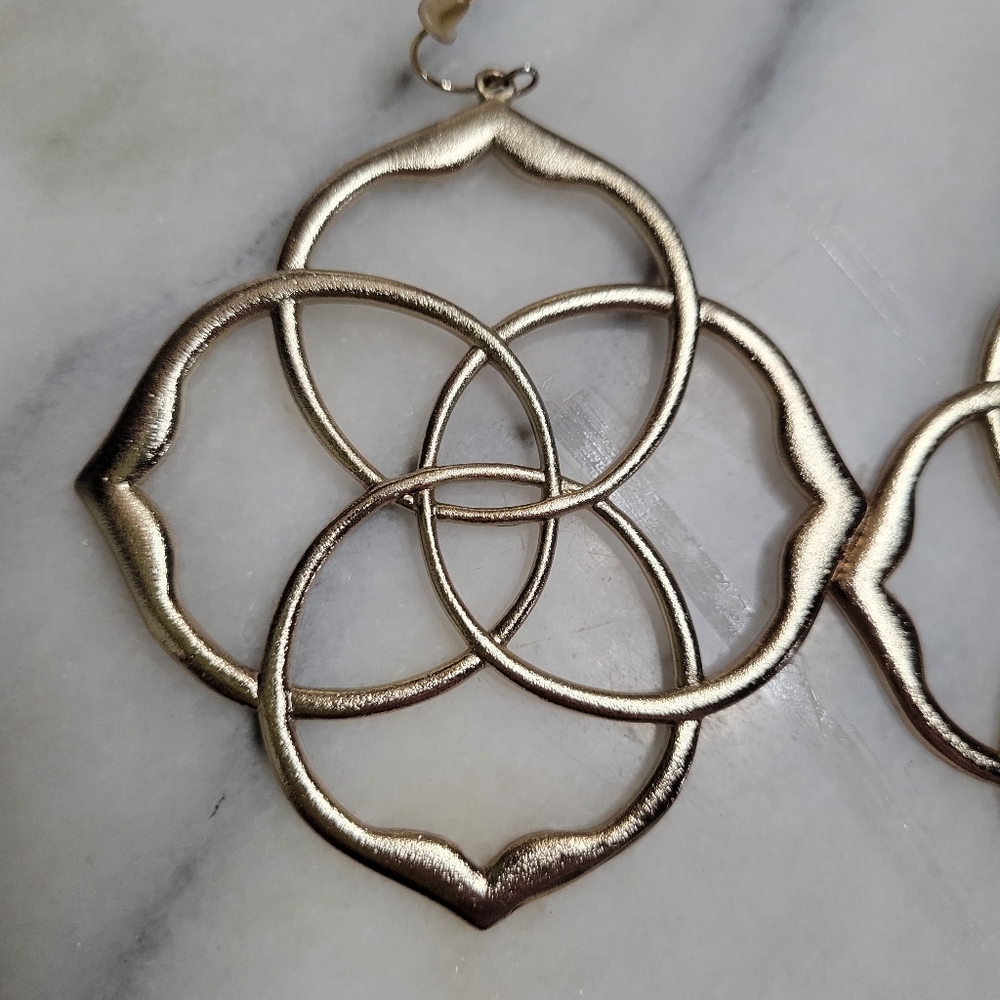 ✨️HTF & Rare Kendra Scott Gold Rajans ✨️ - Picture 4 of 7